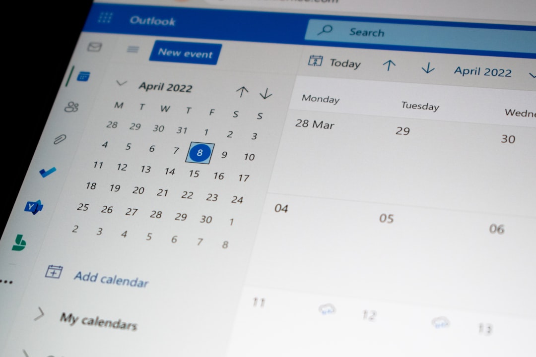online meeting schedule calendar