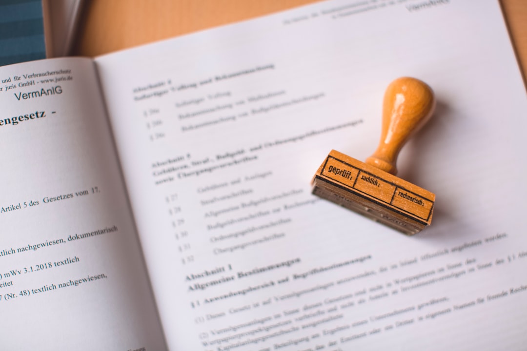 official documents stamp comparison desk
