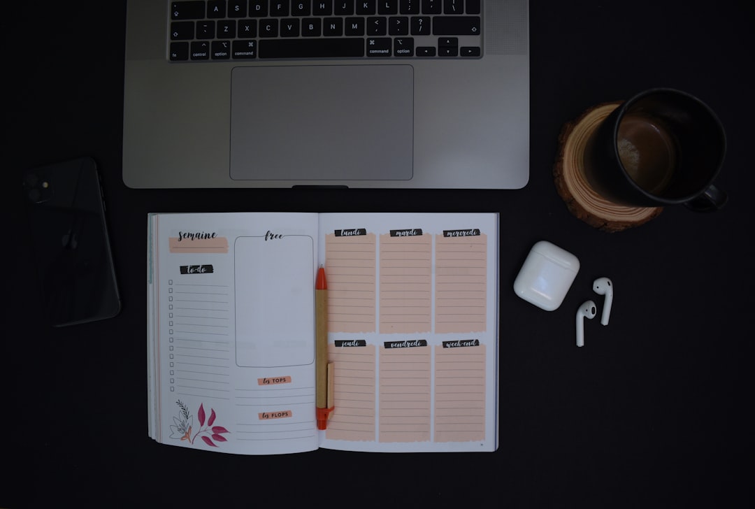 checklist criteria notebook study desk