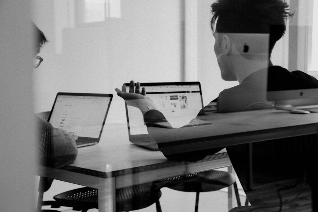career change office laptop programmer interview
