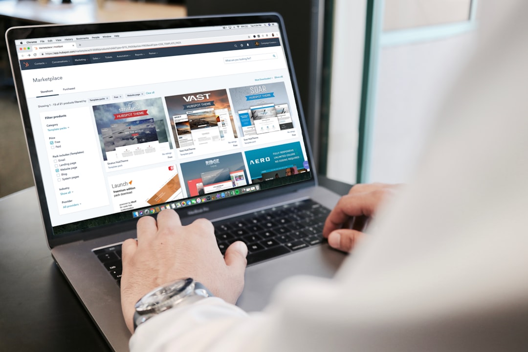online advertising laptop campaign