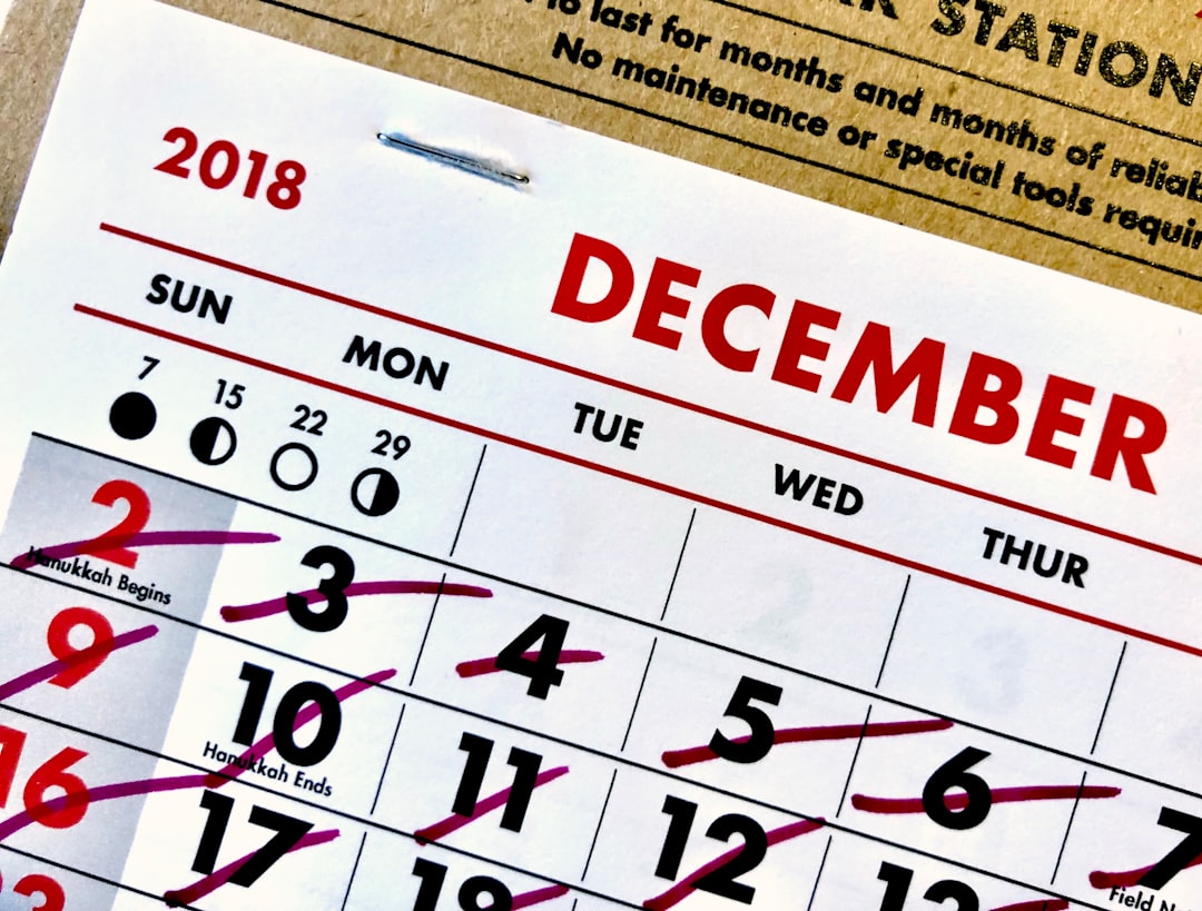 step by step roadmap calendar