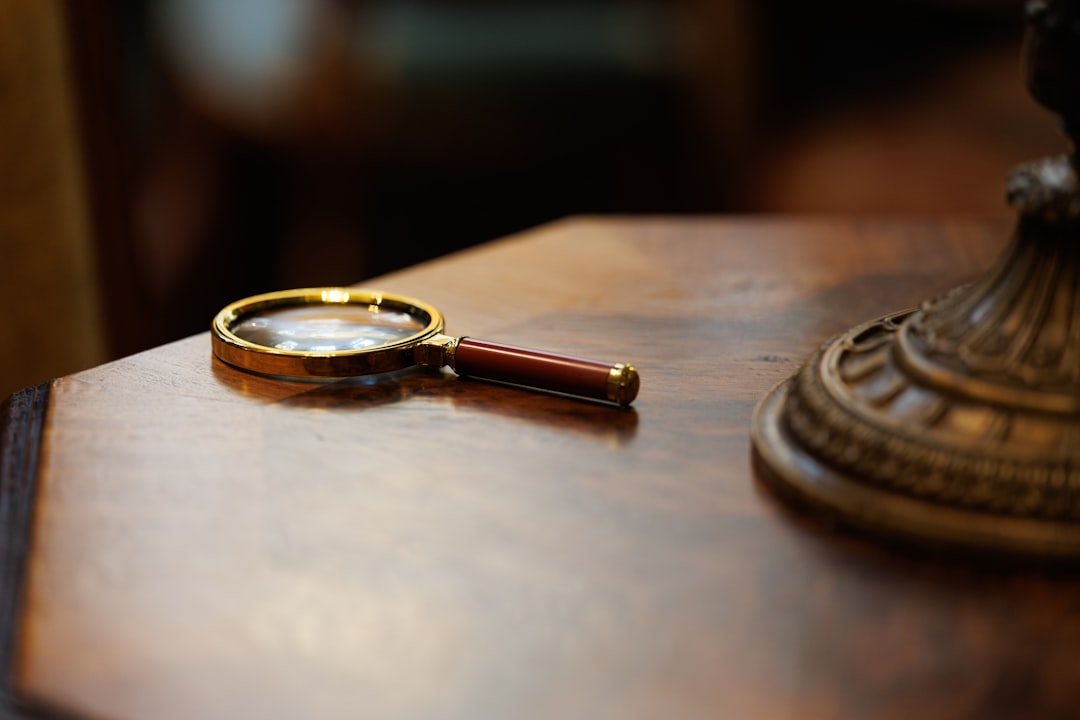 contract signing magnifying glass