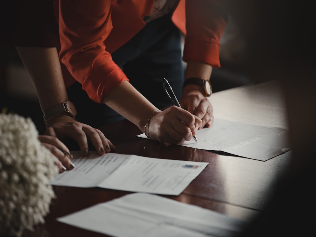 contract agreement document signing
