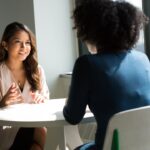 developer career change interview office meeting