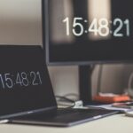 freelance designer working home