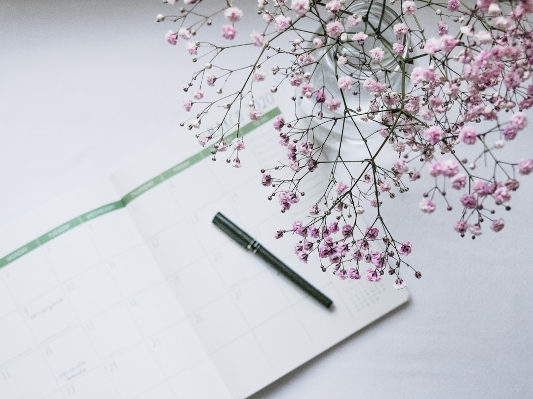 calendar planner schedule desk