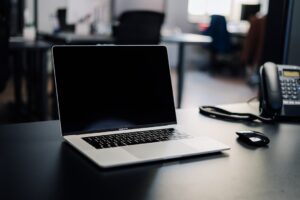 freelance laptop home office