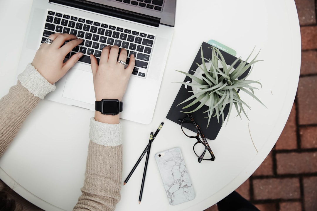 resume writing laptop notebook