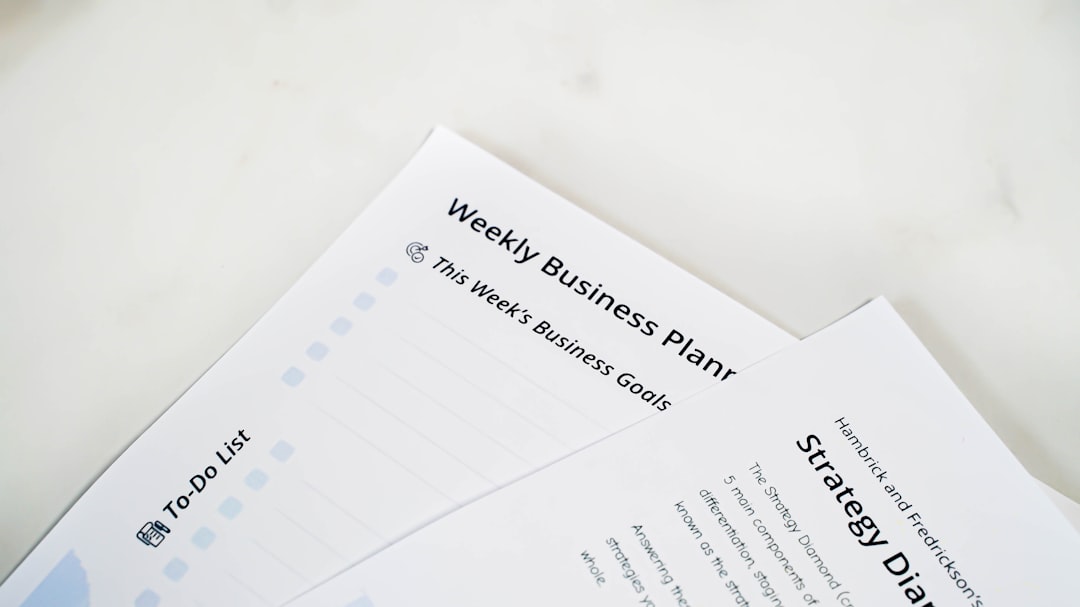 checklist comparison business strategy