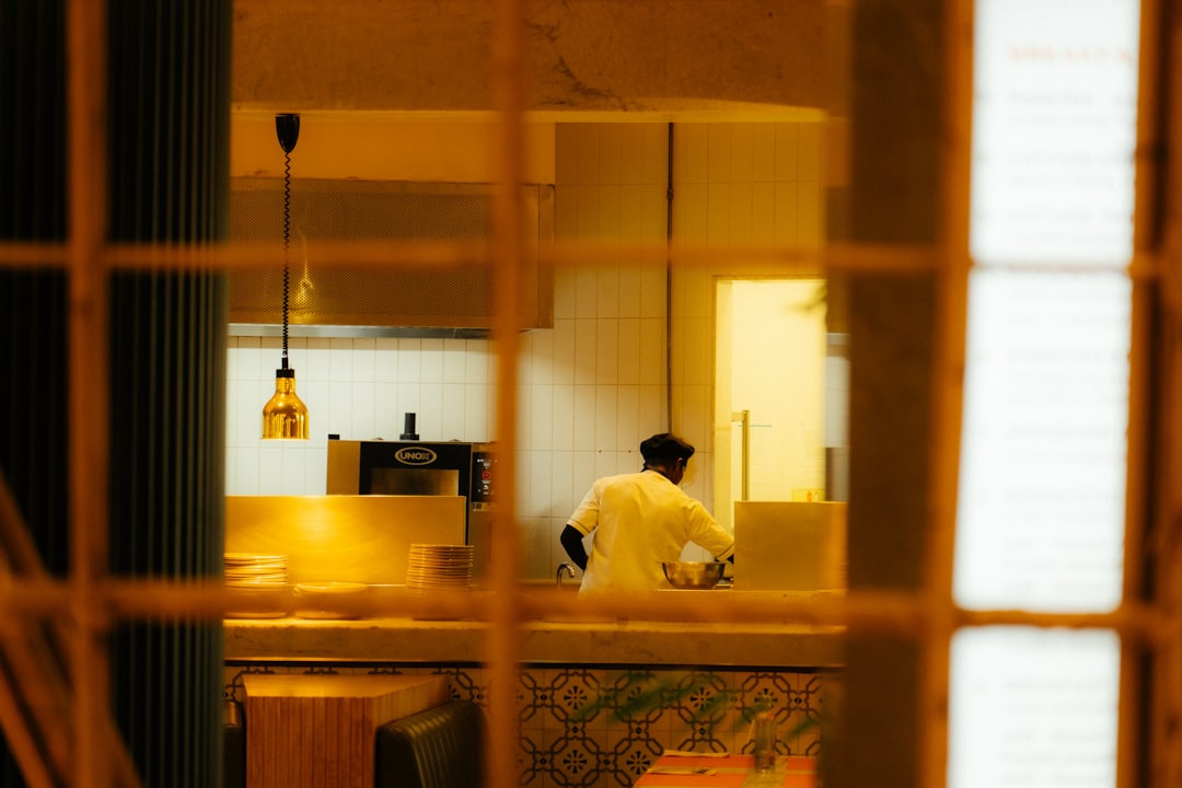 japanese family father working evening kitchen