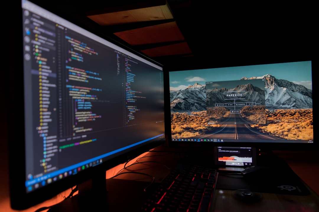 multiple monitors workspace productivity