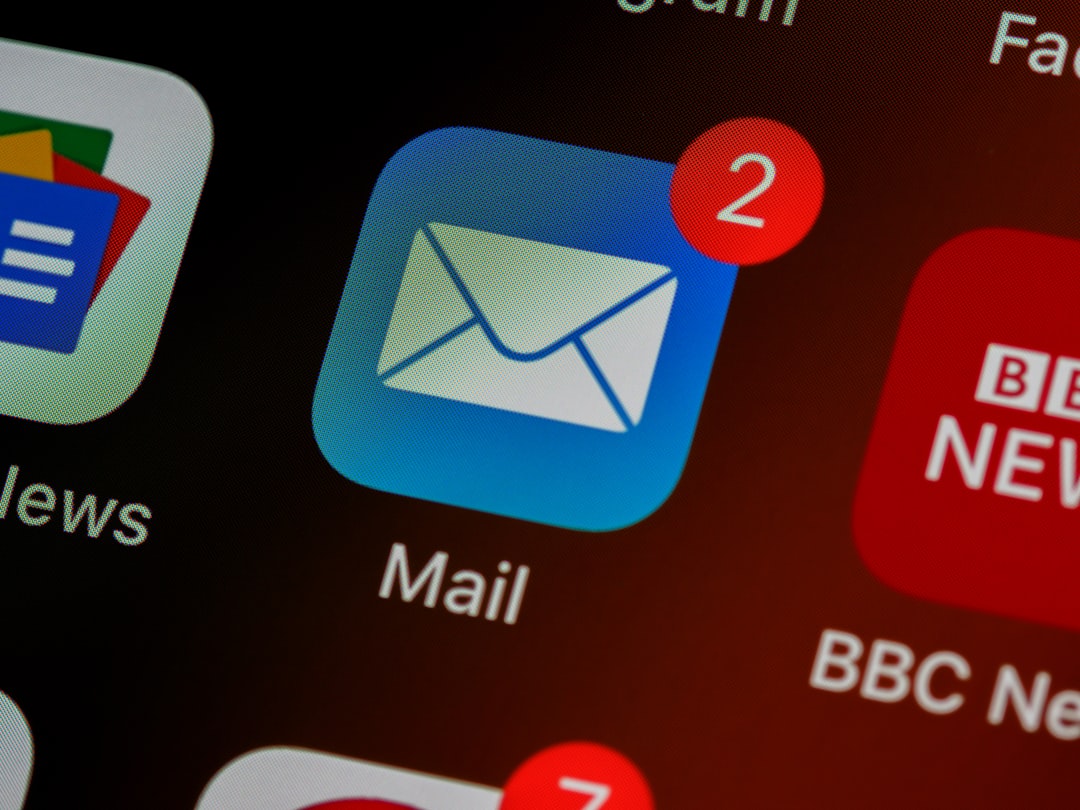 empty email inbox notification screen