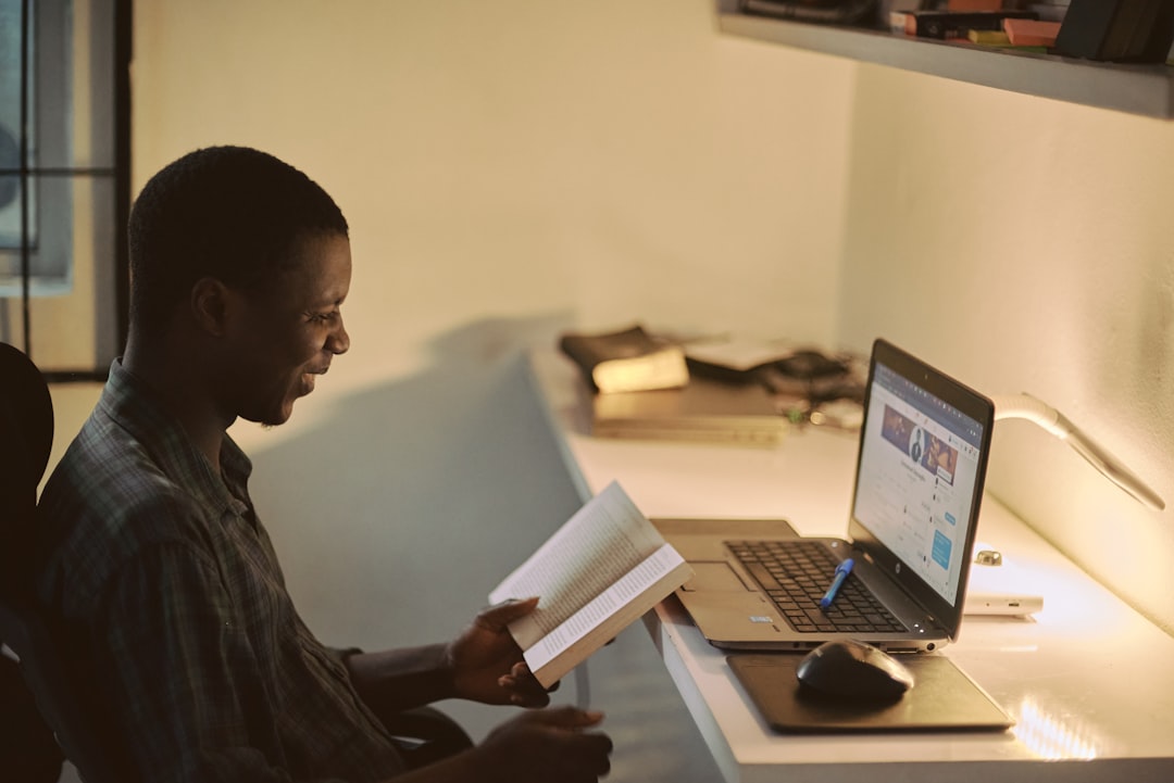 online learning late night home