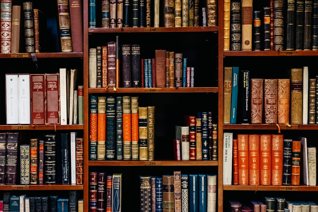 old classic books library wisdom