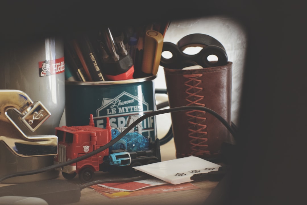 electrician tools study desk