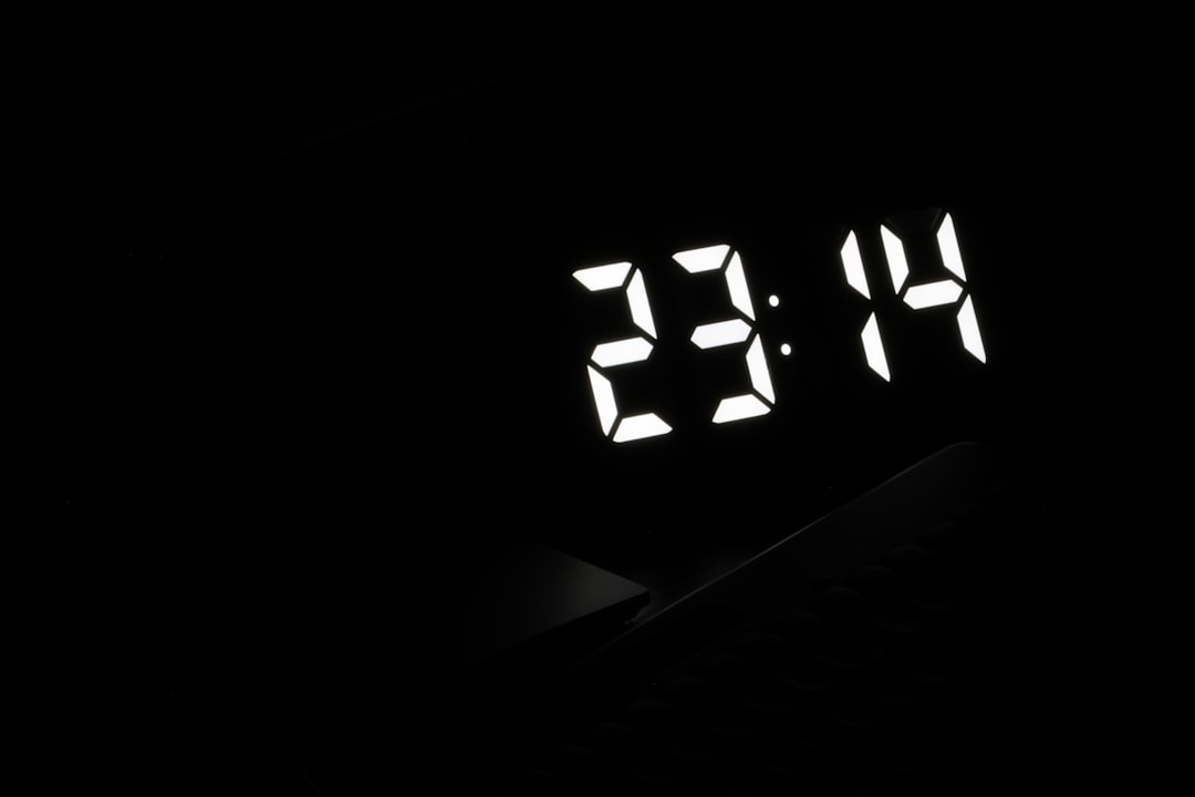 clock alarm midnight sleep deprivation
