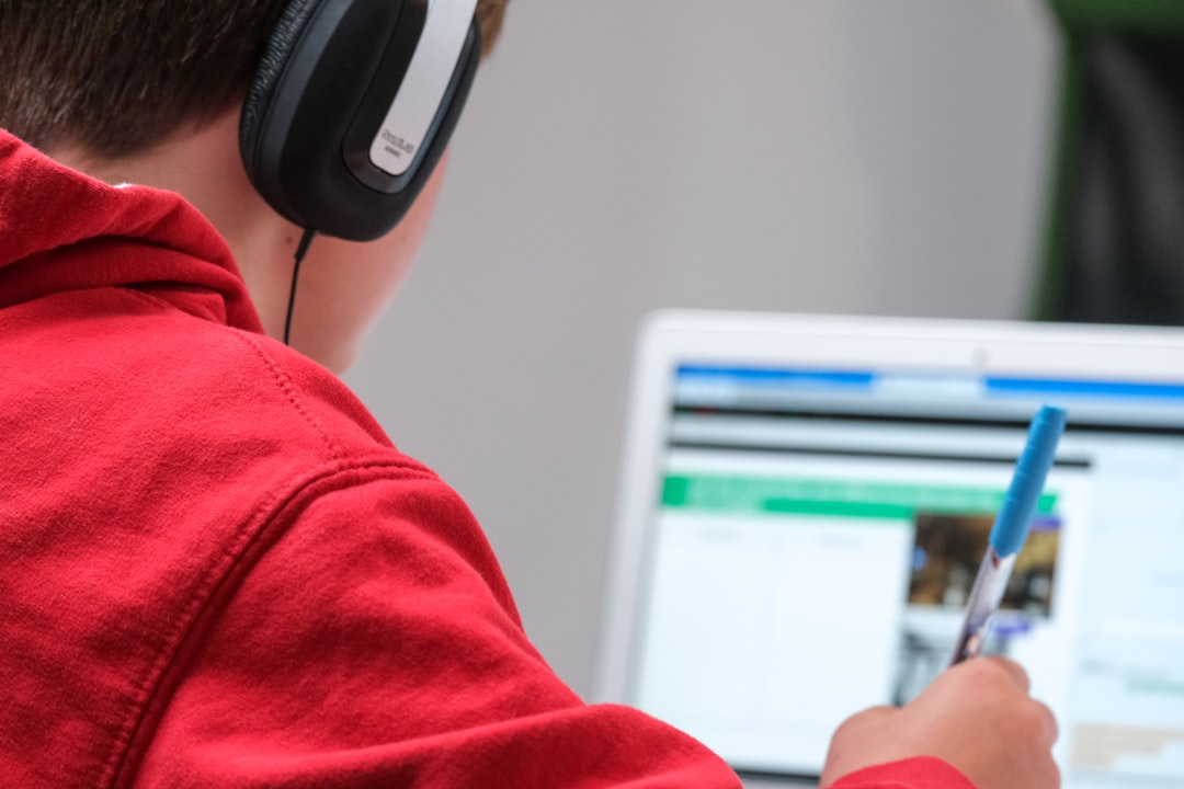 online web design school laptop study