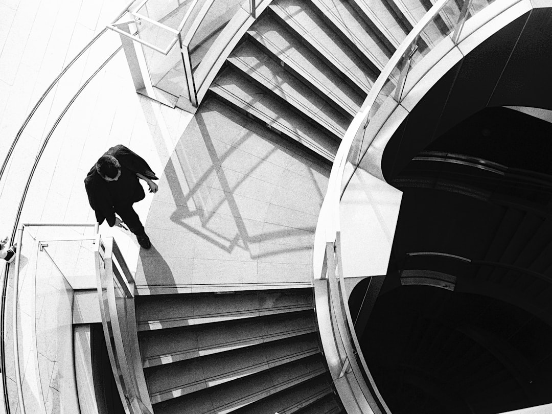 decision choosing path business person