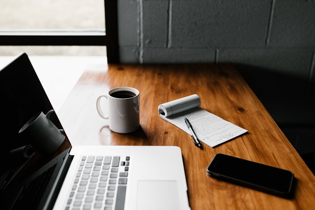 freelance platform laptop coffee