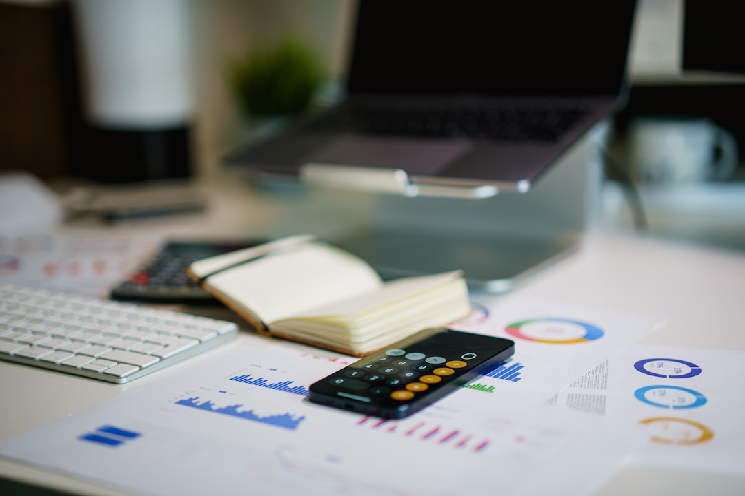 accounting textbook study desk