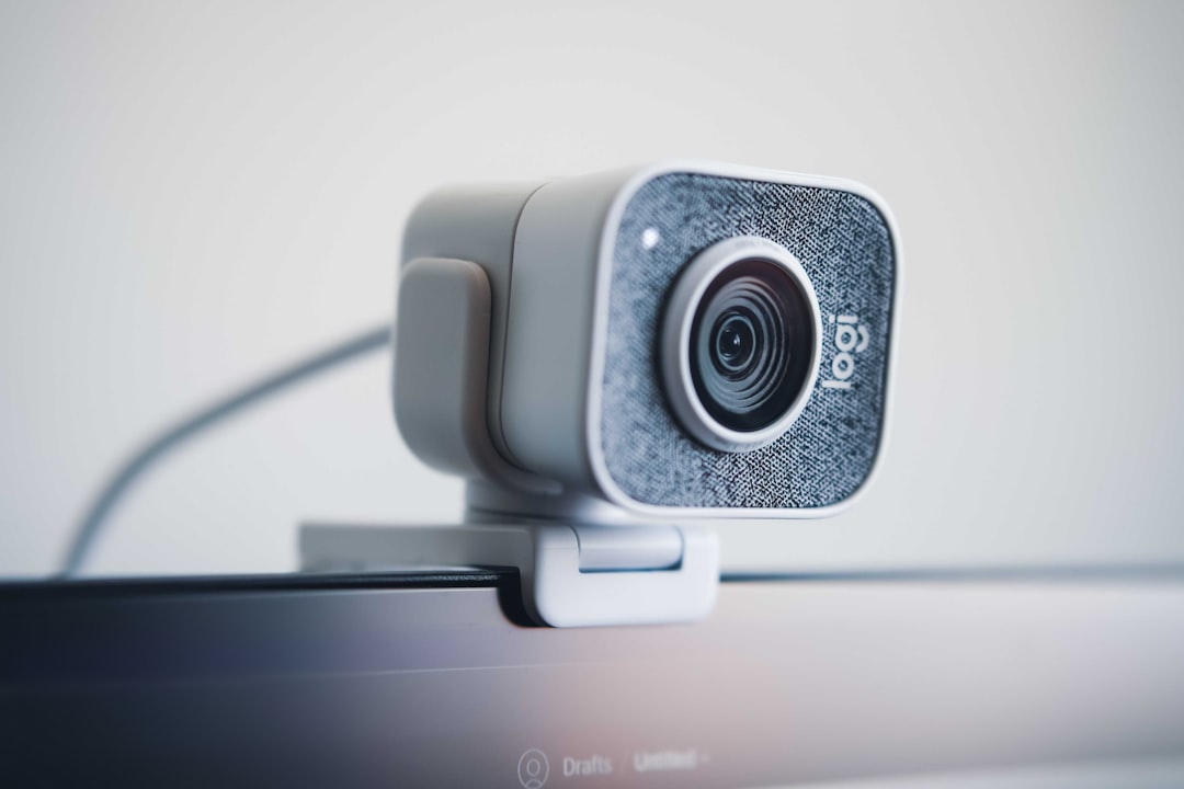 online teaching webcam