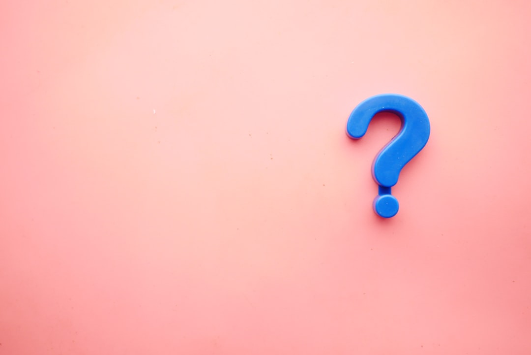 faq question mark help