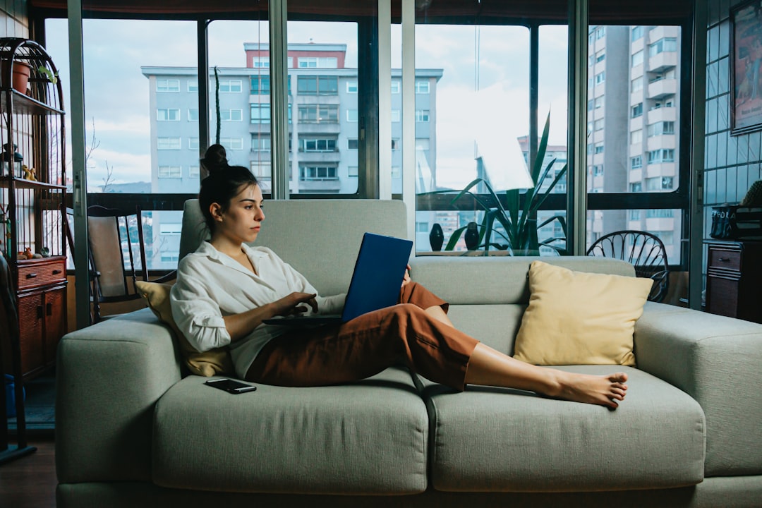 freelance side job working laptop home