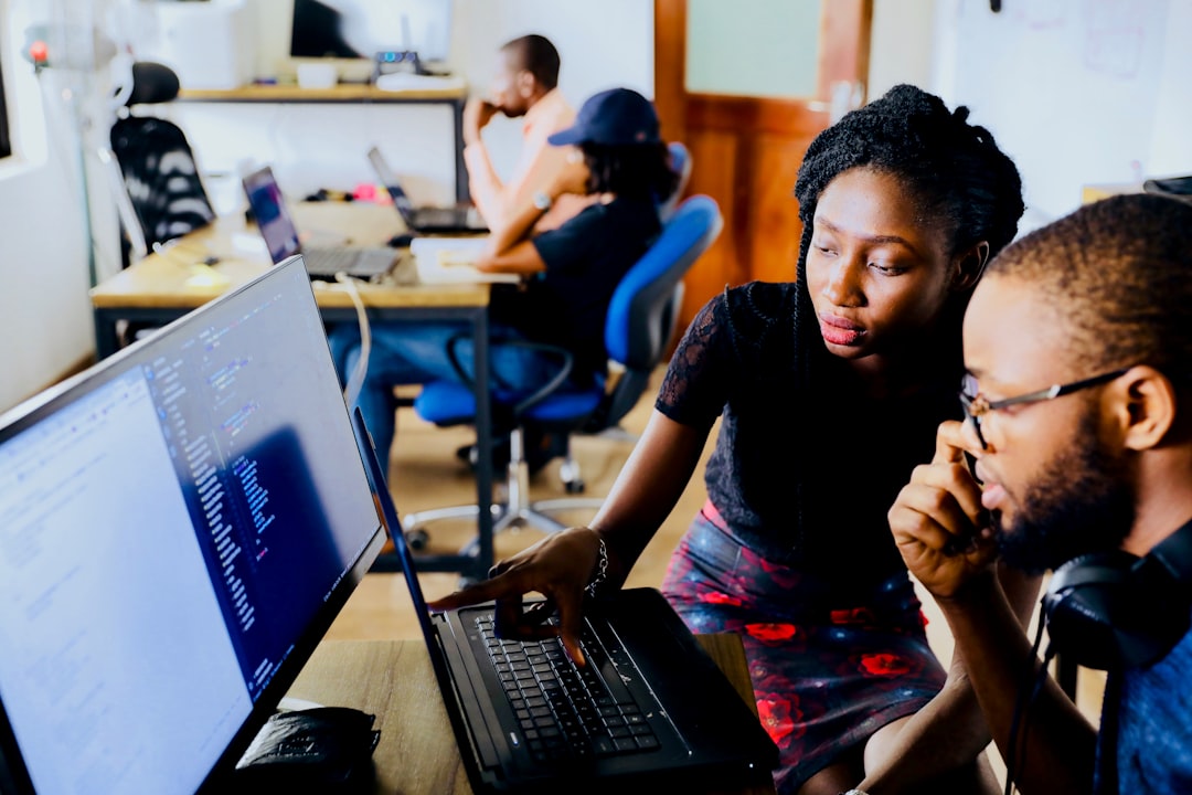 mentor teaching cloud engineer laptop code
