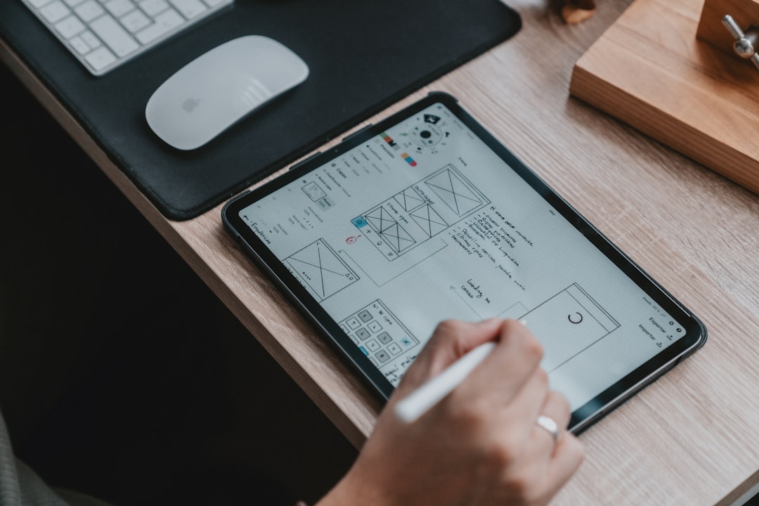 designer portfolio review steps tablet