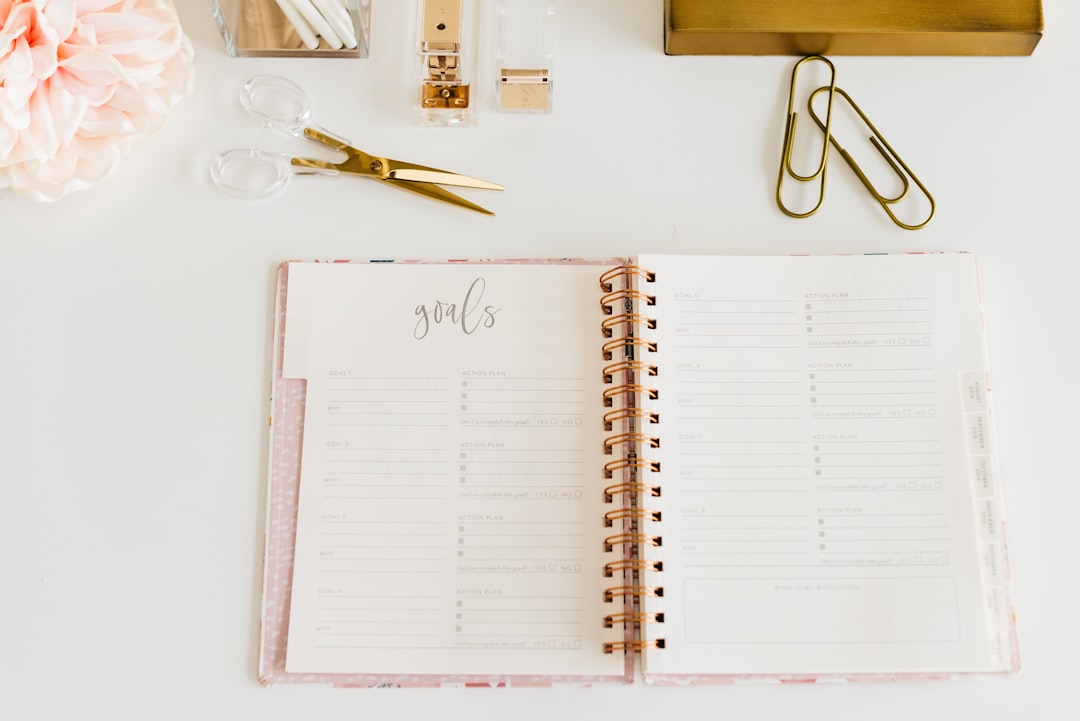 study schedule planner weekly notebook japanese