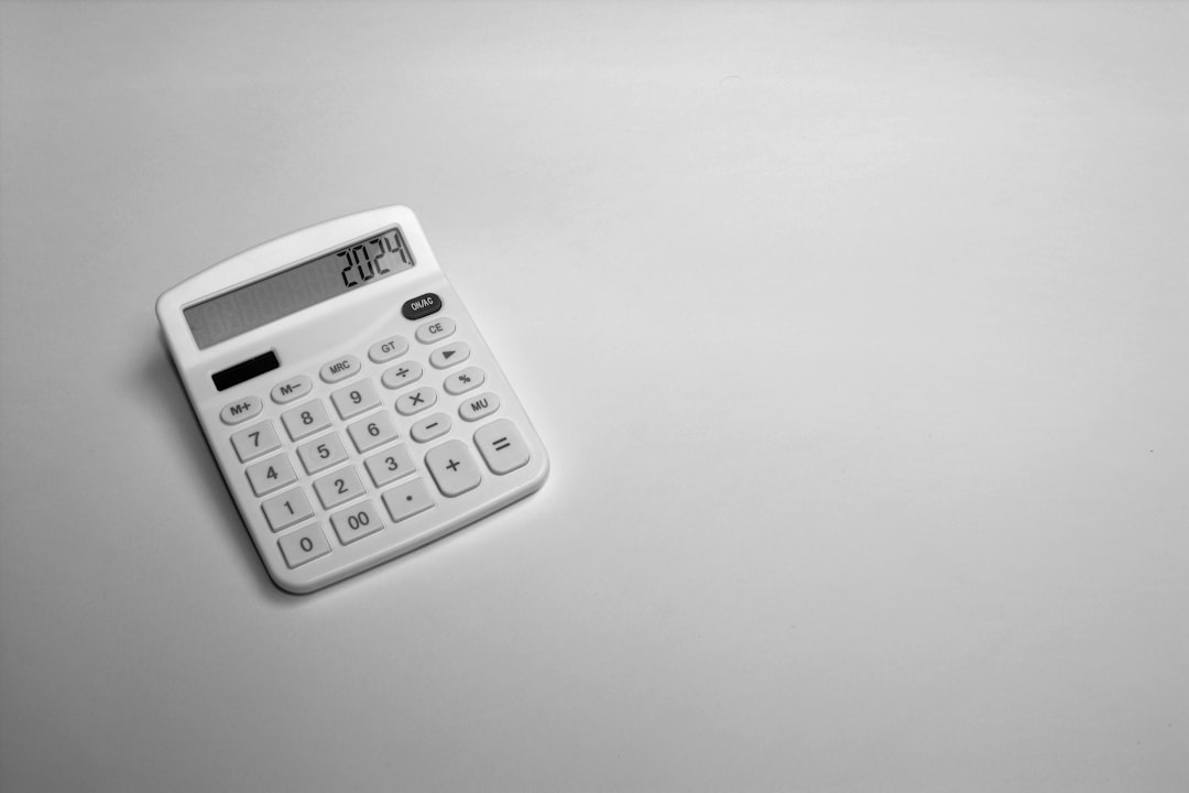 japanese yen money calculator desk