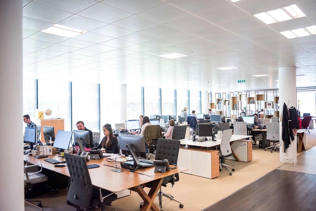 office worker career transition success