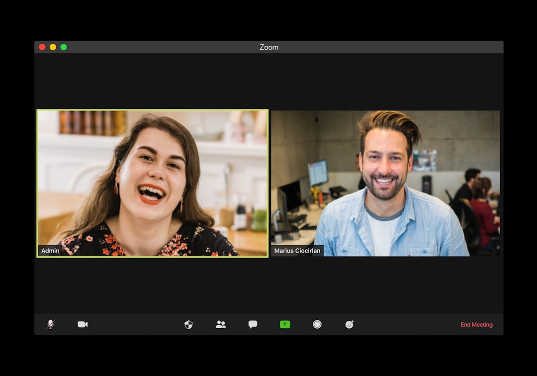 online video call mentoring session