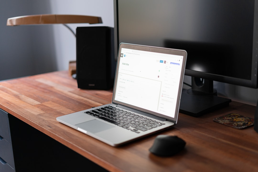 comparing two options on desk