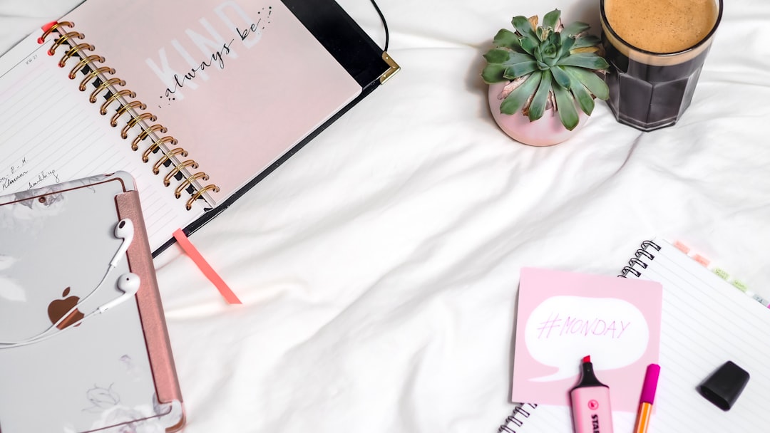 study roadmap planning notebook desk