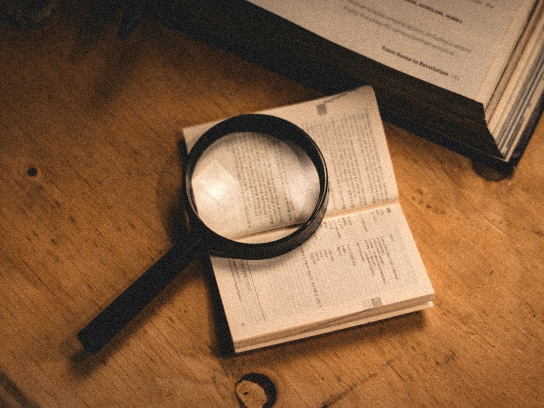 legal document checklist magnifying glass