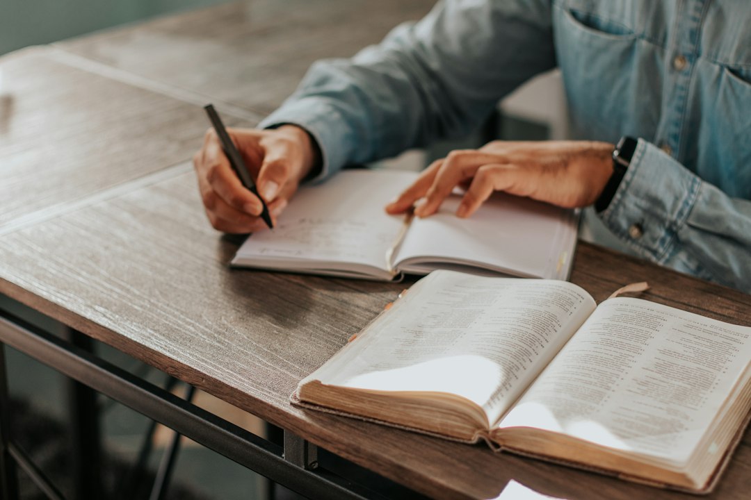 studying textbook exam preparation