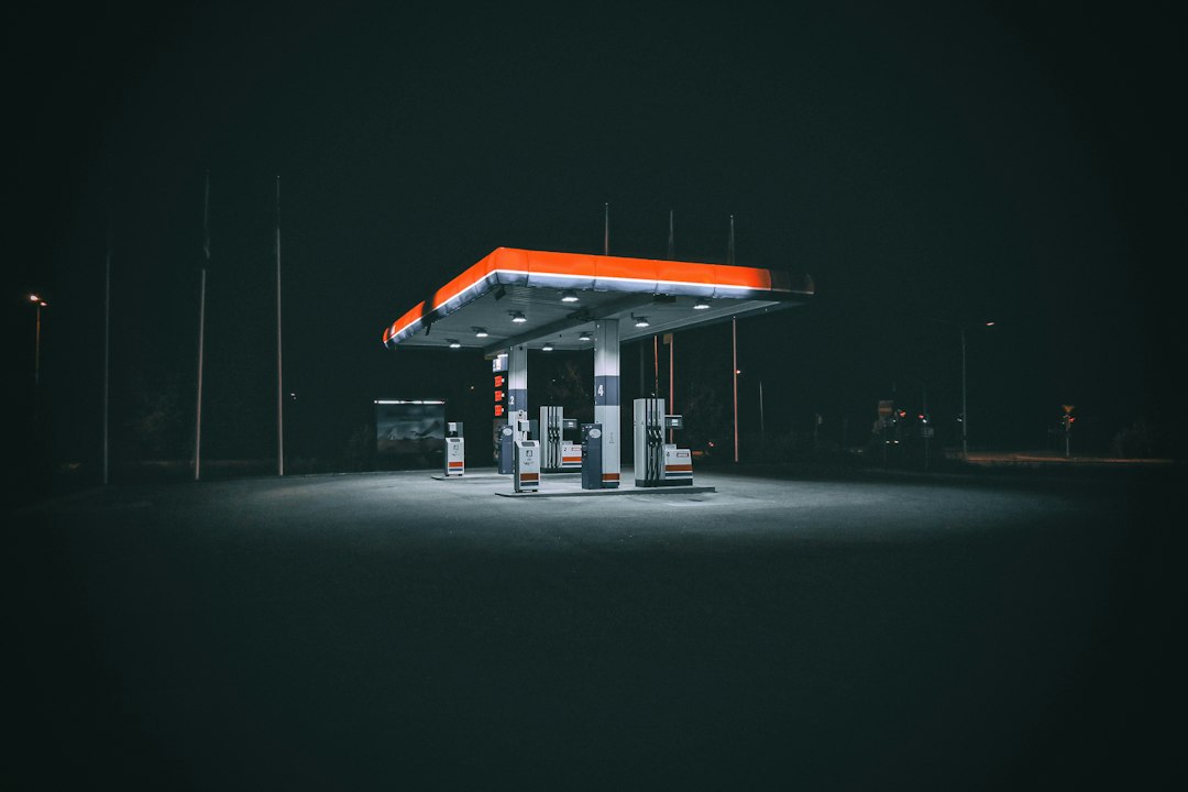 gas station night shift worker