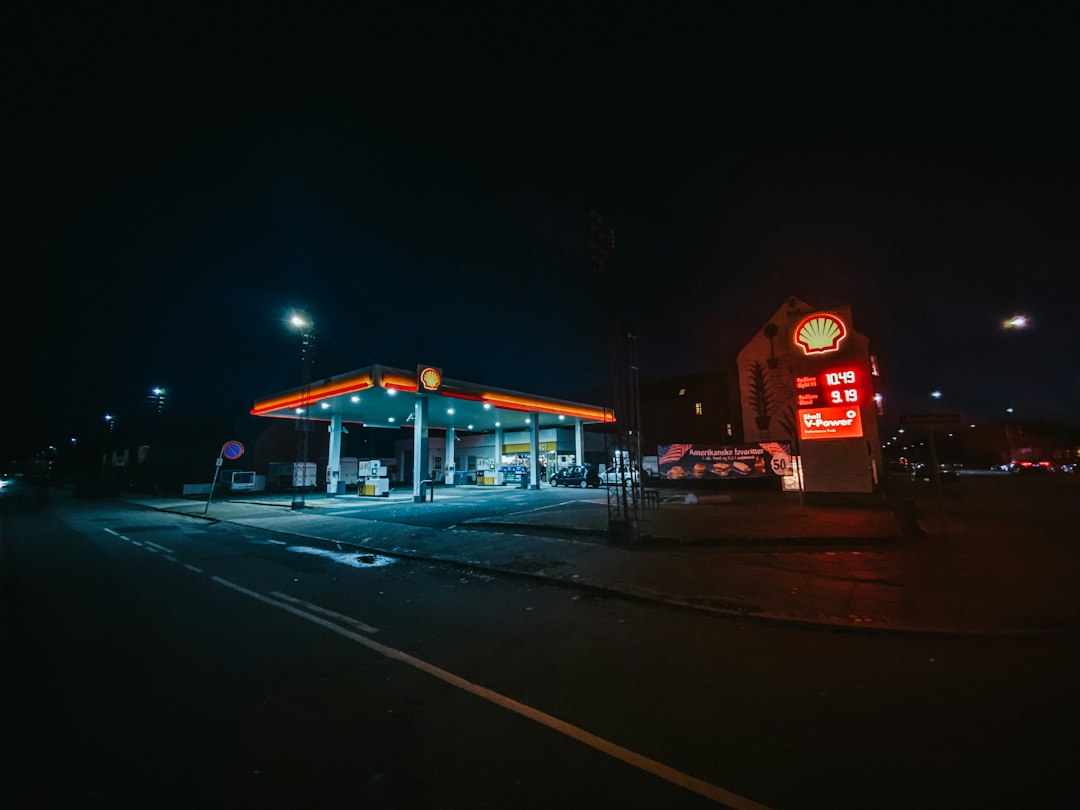 gas station night shift worker
